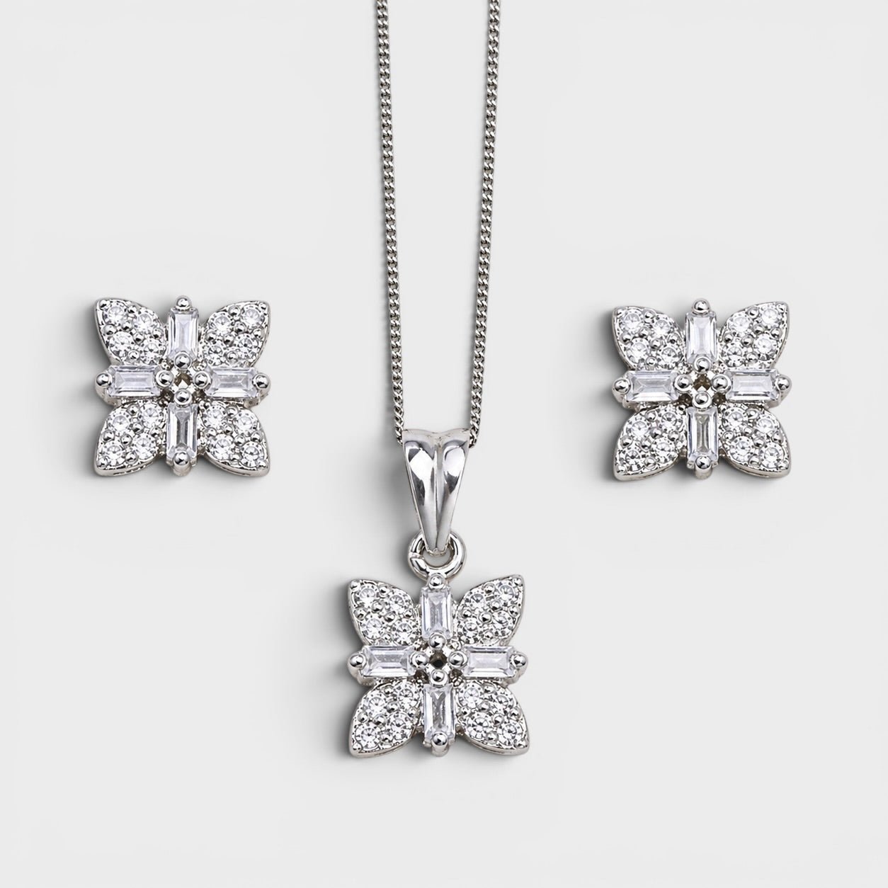 Royal Butterfly Locket Suite - Monis Anas Jewellers