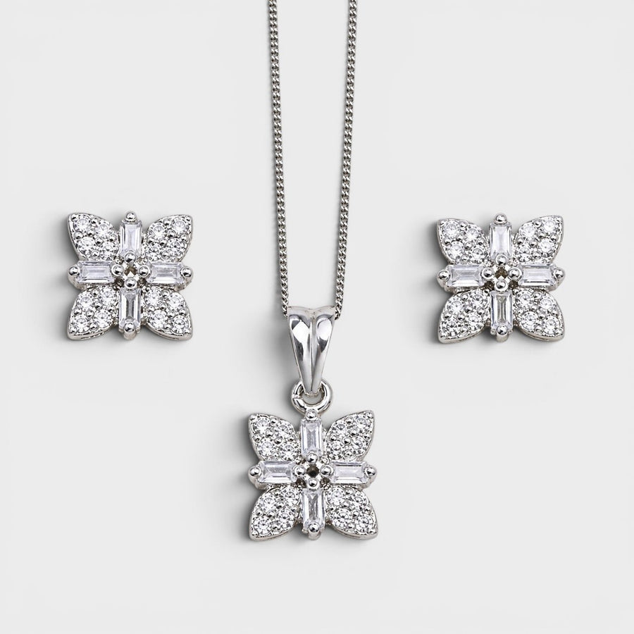 Royal Butterfly Locket Suite - Monis Anas Jewellers