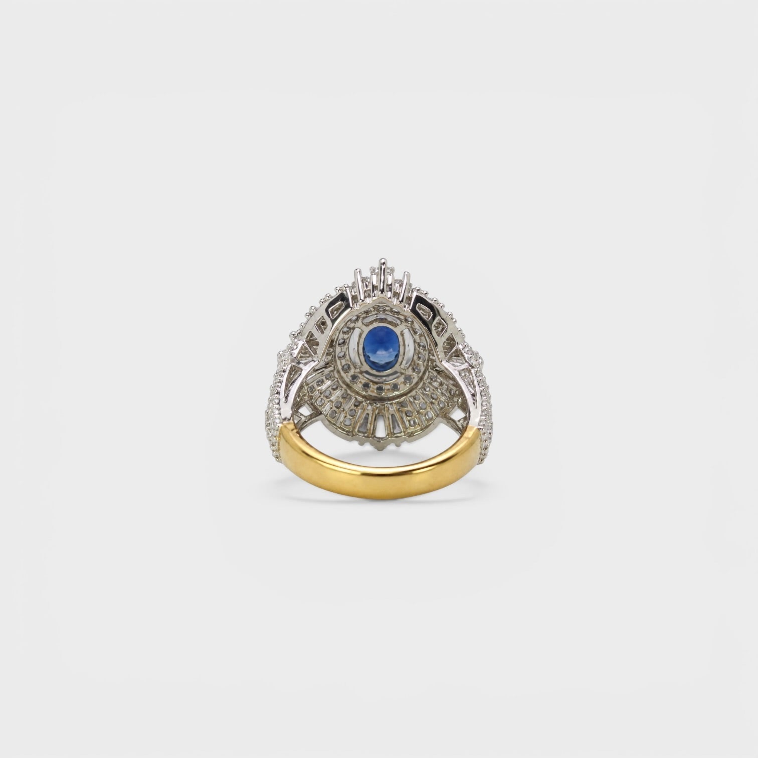 Sapphire Ballerina Ring - Monis Anas Jewellers