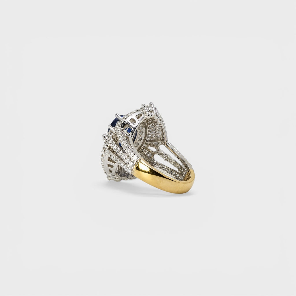 Sapphire Ballerina Ring - Monis Anas Jewellers