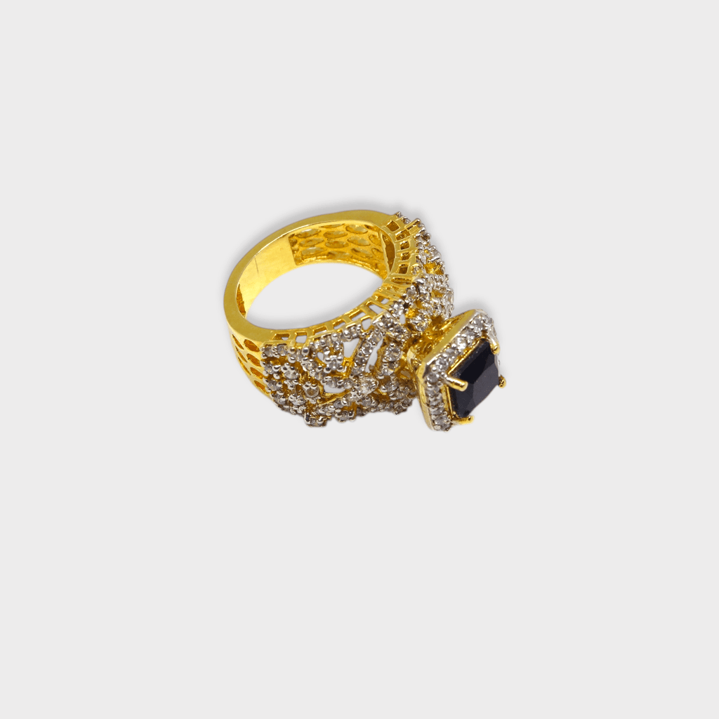 Sapphire Imperatrice Ring - Monis Anas Jewellers