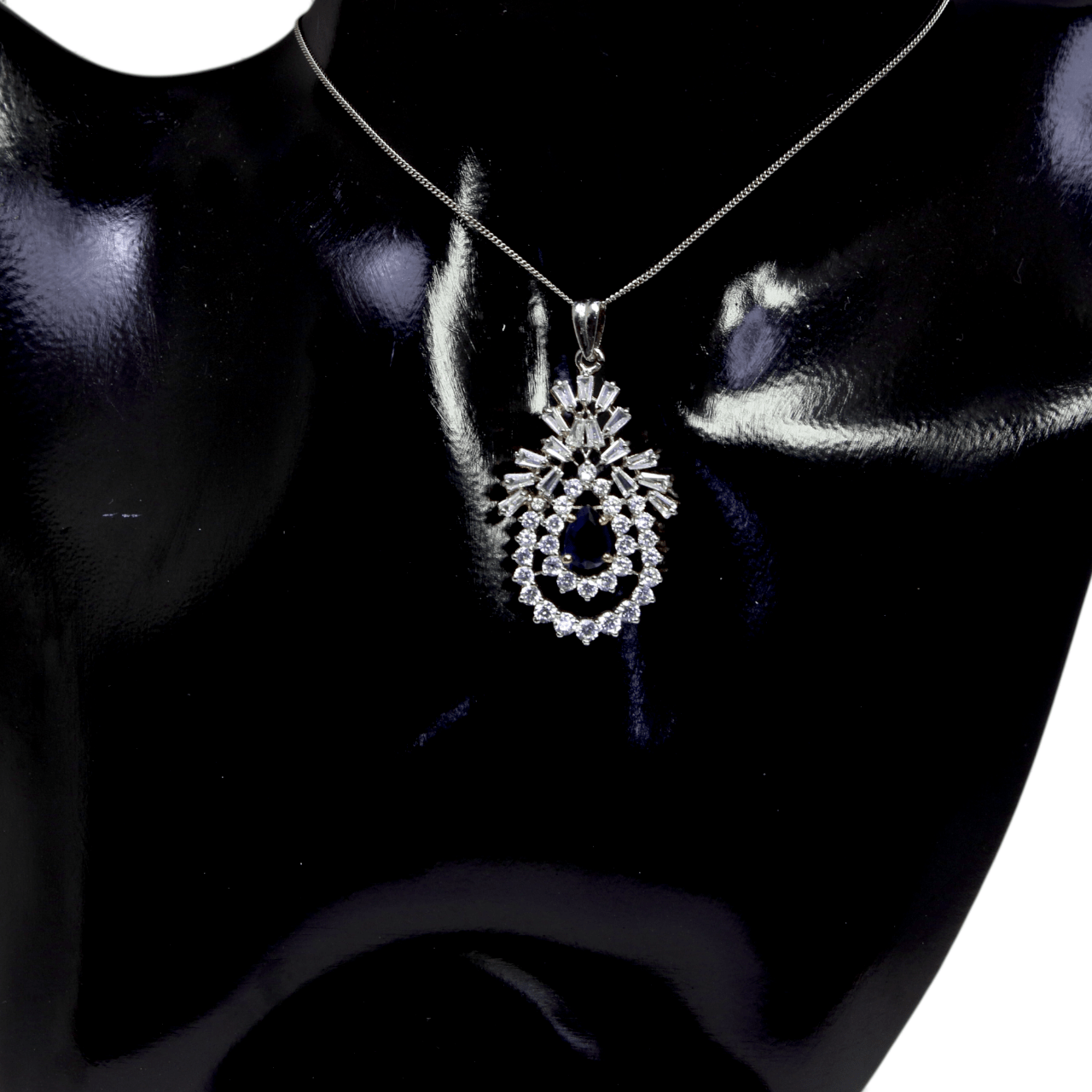 Sapphire Nova Set - Monis Anas Jewellers