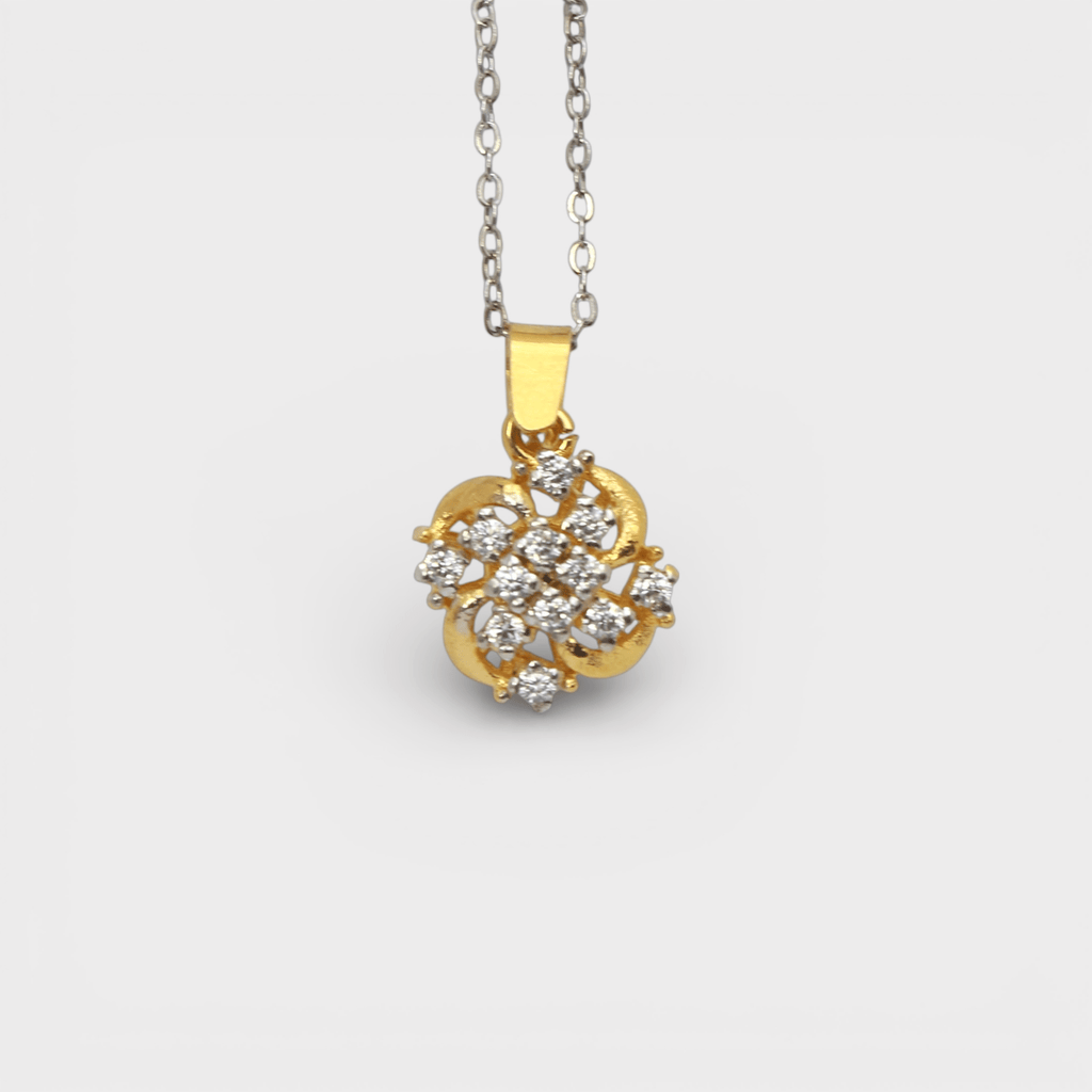 Sparkling Swirl Set - Monis Anas Jewellers