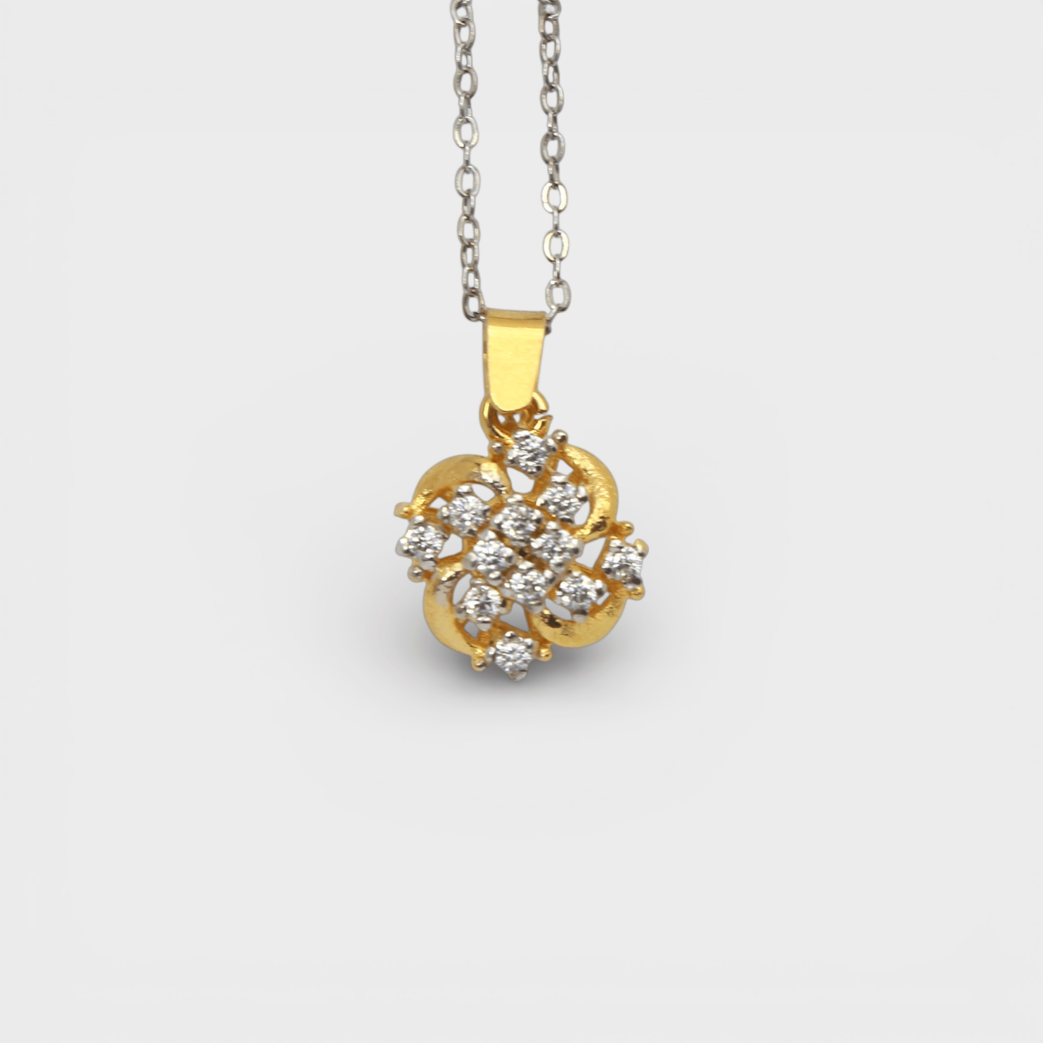 Sparkling Swirl Set - Monis Anas Jewellers