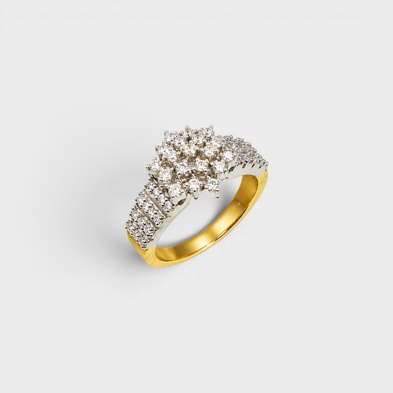 Stellar Cascade Ring - Monis Anas Jewellers