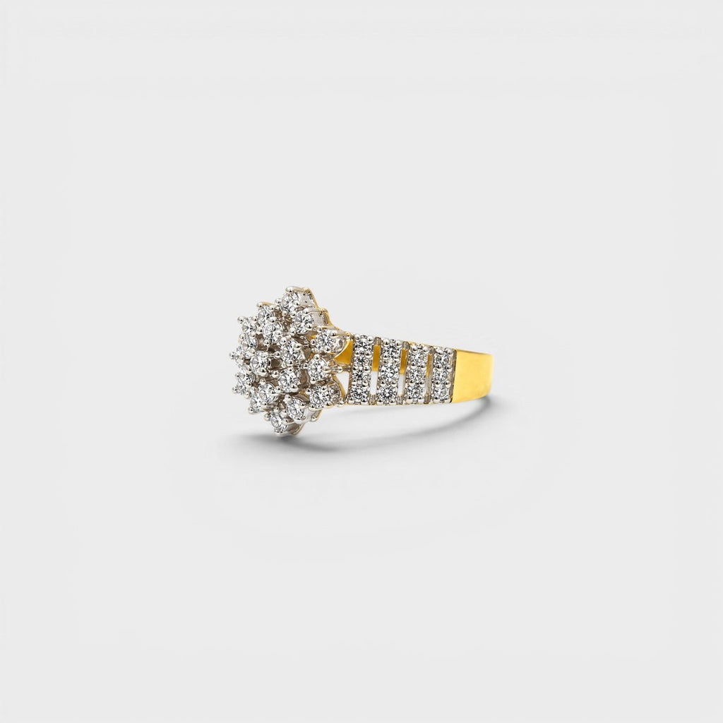 Stellar Cascade Ring - Monis Anas Jewellers