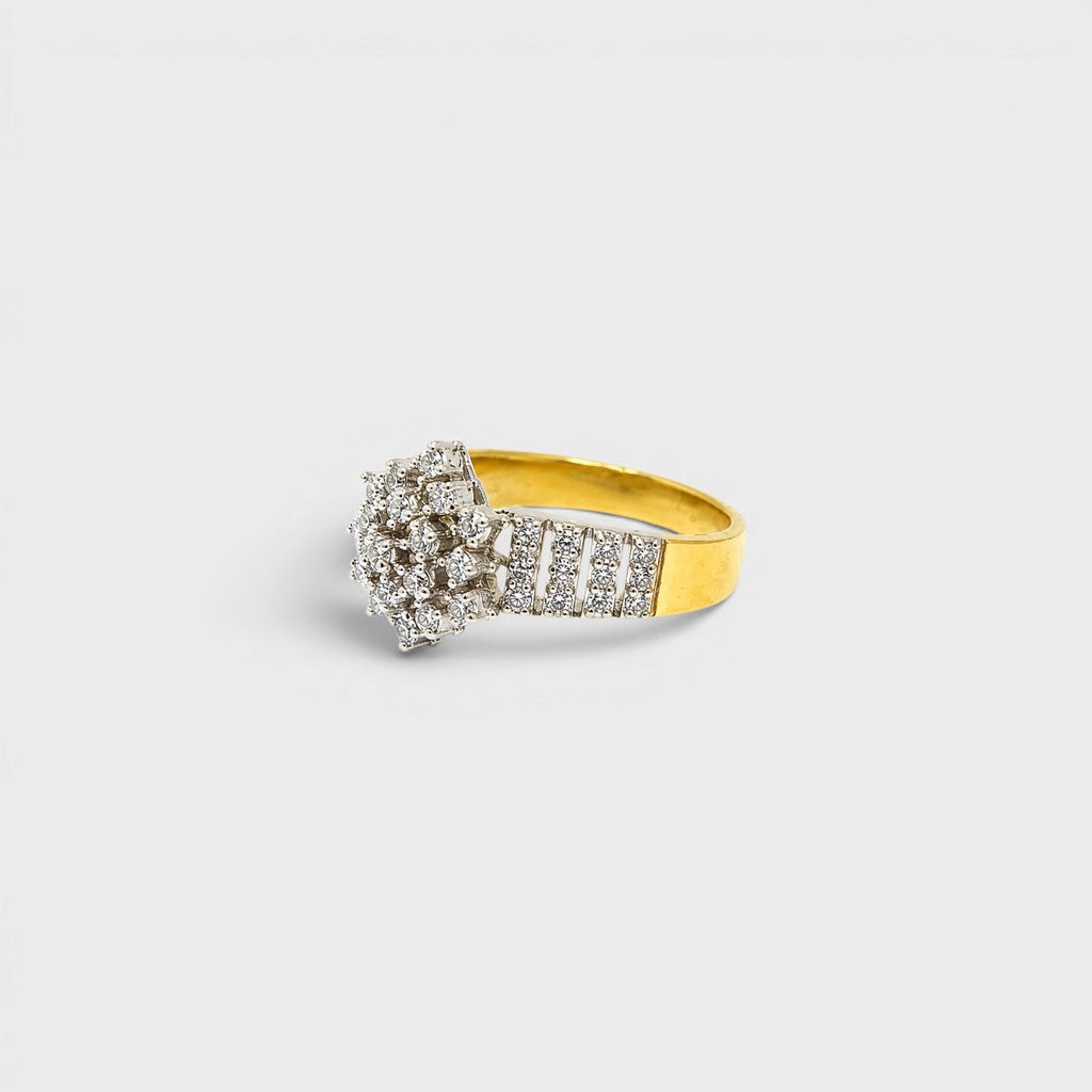 Stellar Cascade Ring - Monis Anas Jewellers