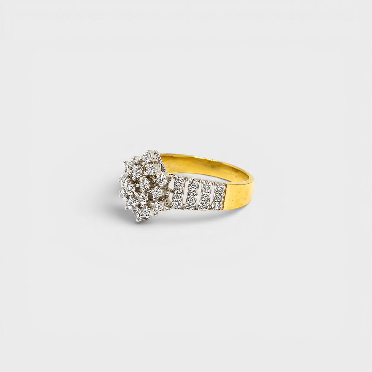 Stellar Cascade Ring - Monis Anas Jewellers