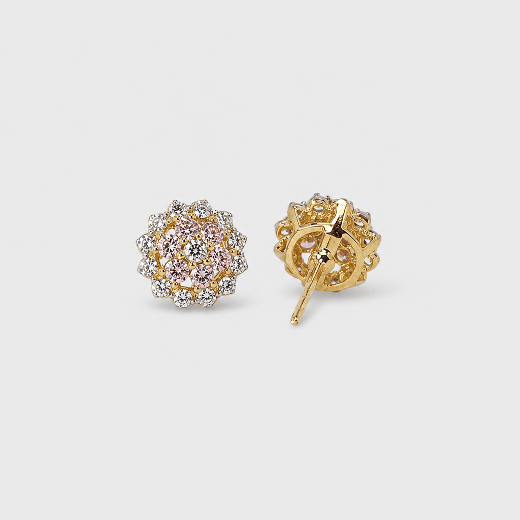 Sunlit Petal Studs - Monis Anas Jewellers